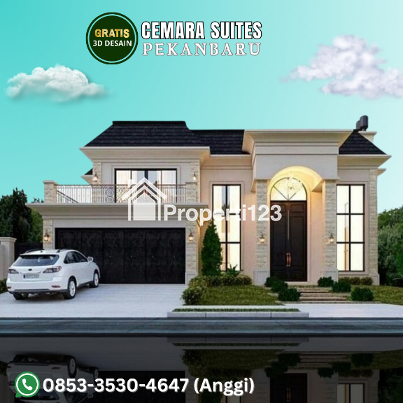 Rumah Luas di Lokasi Strategis di Pekanbaru - 2