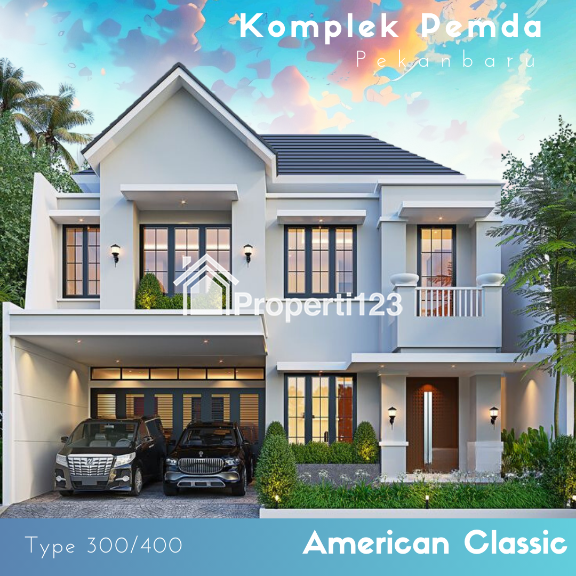 MILIKI RUMAH MEWAH DI KAWASAN KOMPLEK PEMDA PEKANBARU - 4