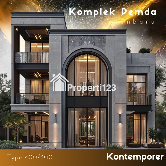 RUMAH MEWAH DI KOMPLEK PEMDA PEKANBARU - 4
