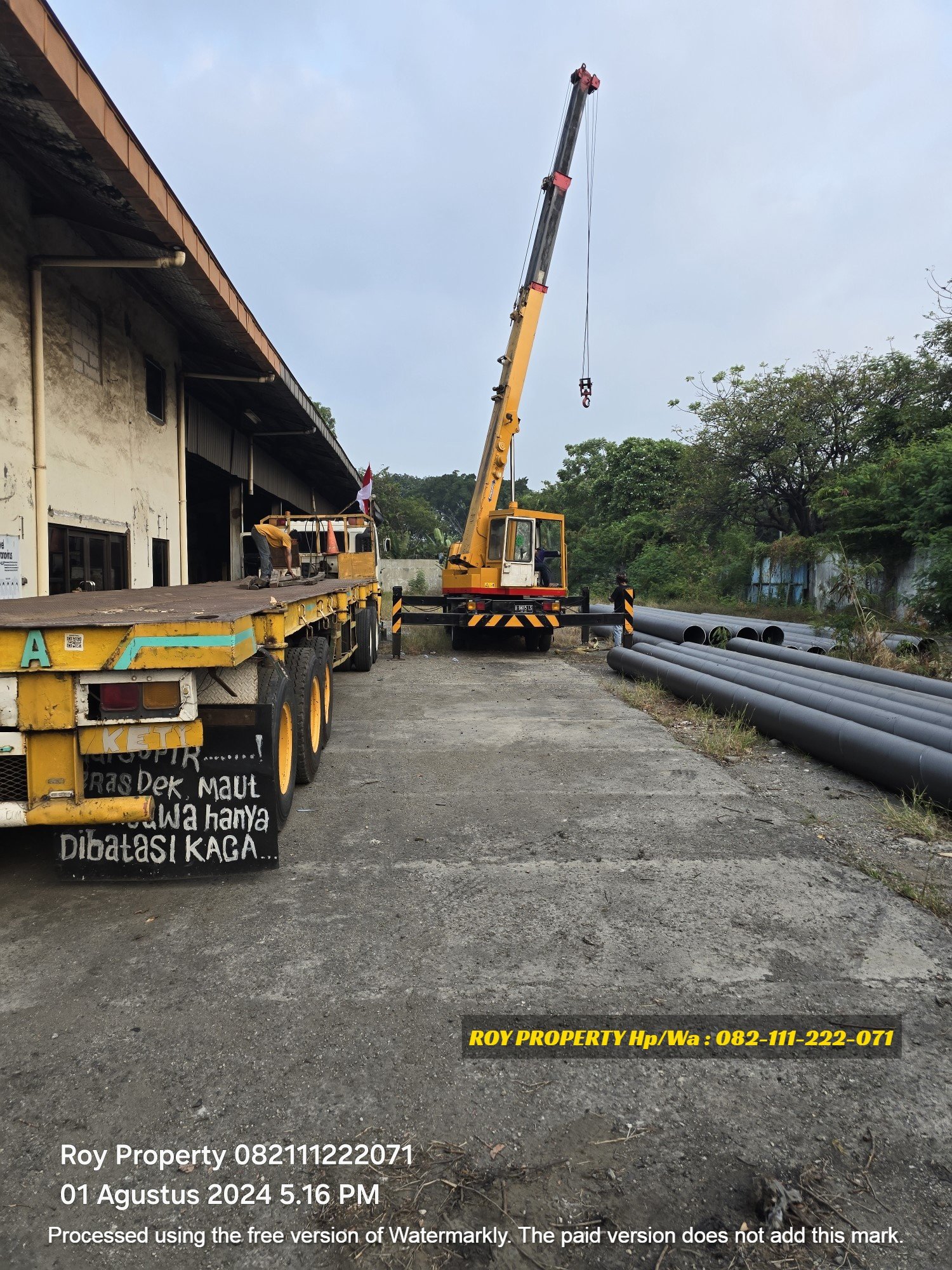 Dijual Tanah di Cakung Cilincing Luas 3400 m2 Pinggir Tol Cakung ADA BANGUNAN GUDANG DAN KANTOR - 14
