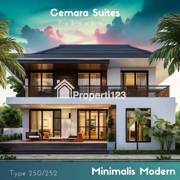 Rumah Dekat Mall dan Pusat Belanja di Pekanbaru - 1