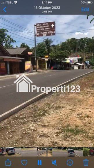 Tanah Jual di JJLS Saptosari Gunungkidul - 1