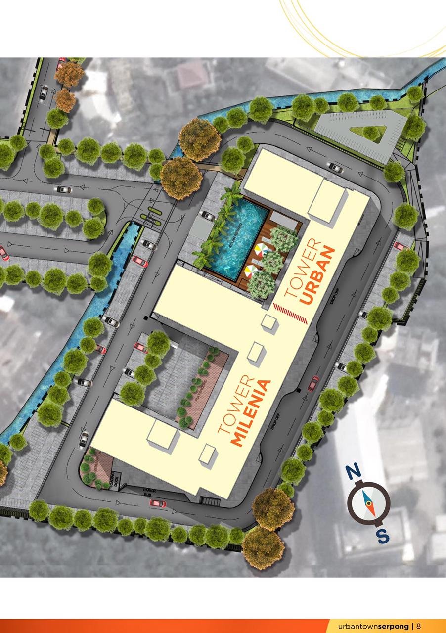 Dijual Apartemen Murah Booking 3 Juta All In FREE DP & FREE Biaya Akad Urbantown Serpong BSD - 13