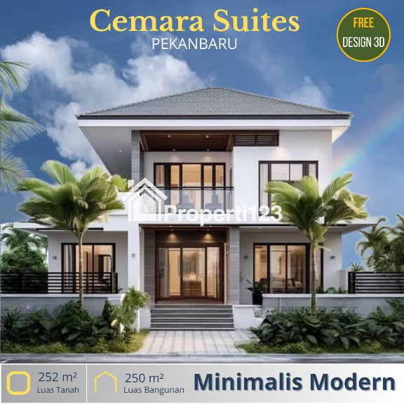 HUNIAN MEWAH DI CEMARA SUITES PEKANBARU - 3