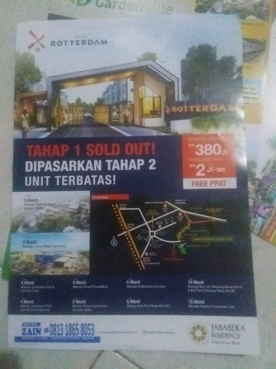 Dijual Rumah Baru Siap Huni di Perumahan Sevilla Town House, Bekasi ,Jawa Barat - 4
