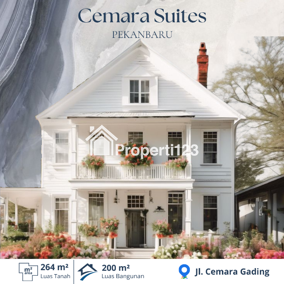 Rumah Modern dan Eksklusif di Cemara Suites Pekanbaru - 1