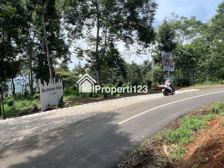 Kavling Villa di dalam Kawasan Wisata Hamparan Kebun Bunga-bunga dengan View Pegunungan di ketinggian 1.000 MDPL di Puncak Cipanas. - 5