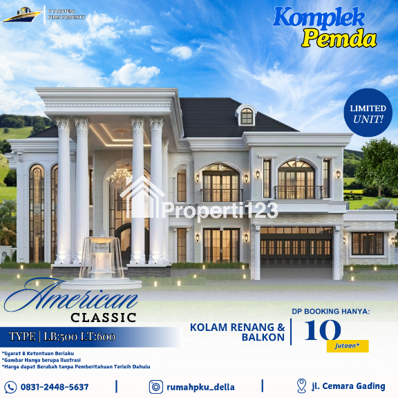 Segera Miliki Rumah Mewah Modern di Komplek Pemda - 1