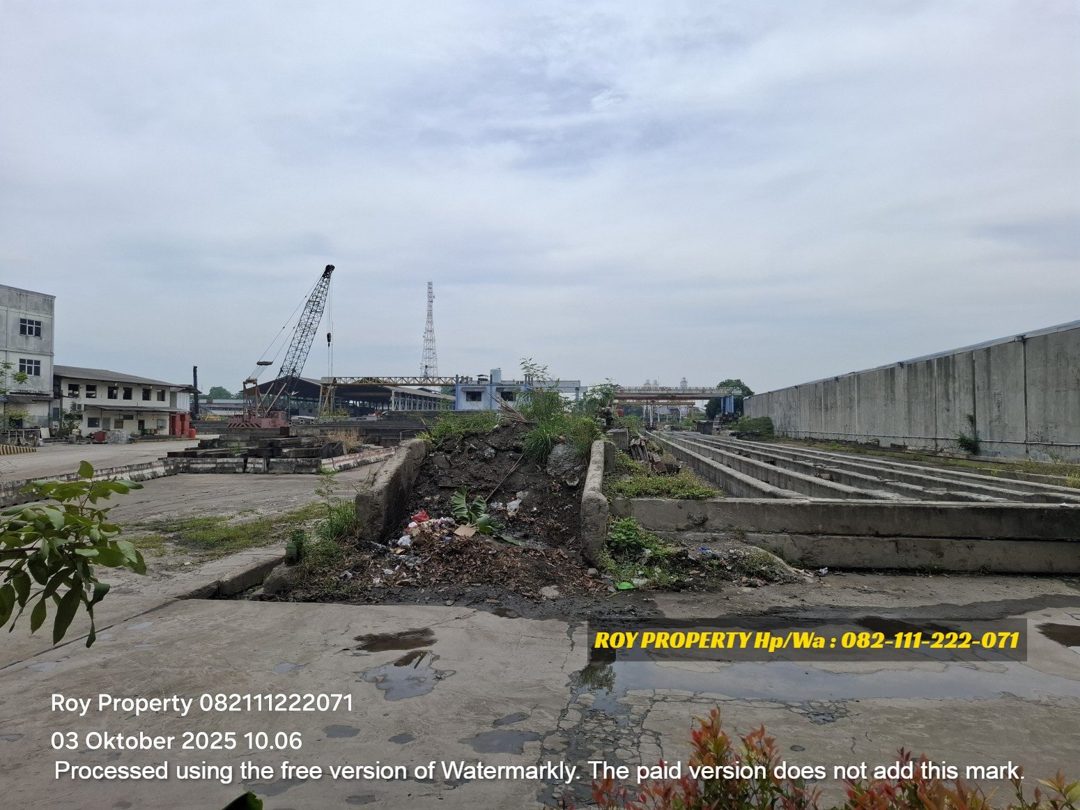 Dijual Tanah di Cakung Cilincing Seluas 4 Ha Full Cor Beton COCOK BUAT GUDANG DAN DEPO CONTAINER - 17