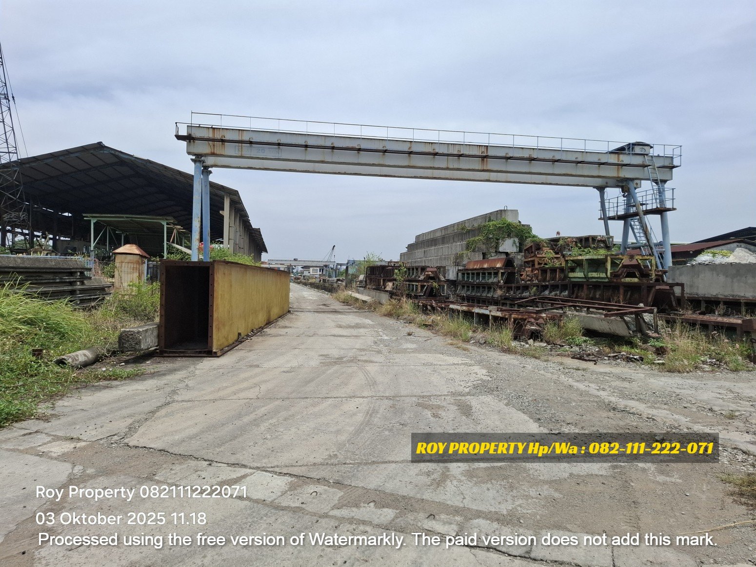 Dijual Tanah di Cakung Cilincing Seluas 4 Ha Full Cor Beton COCOK BUAT GUDANG DAN DEPO CONTAINER - 13