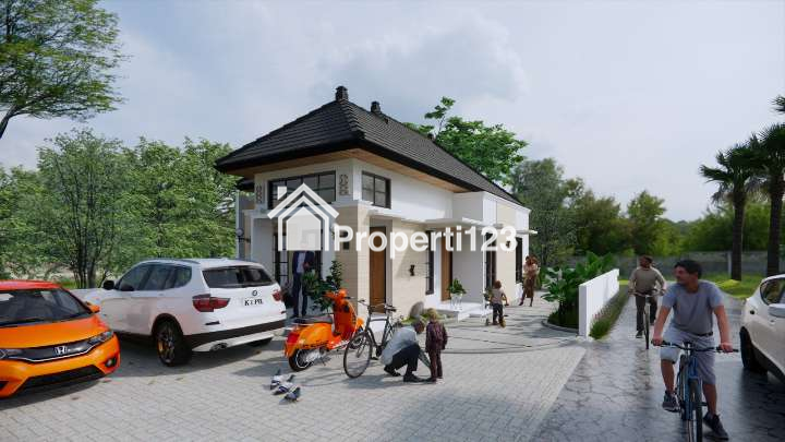 RUMAH MINIMALIS MODERN DI PAKEM, FREE GAZEBO HALAMAN LUAS - 2