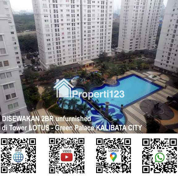 KALIBATA CITY Tower Lotus | 2BR unfurnished ada AC & Waterheater - Jakarta Selatan - 5