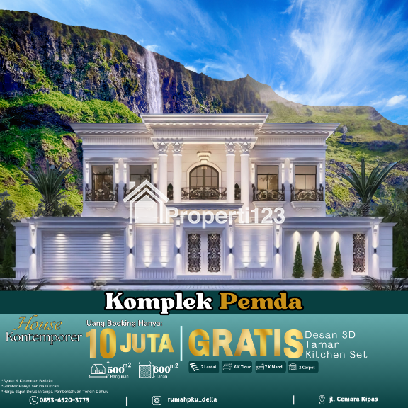 Rumah Mewah dengan Beragam Fasilitas Premium - 1