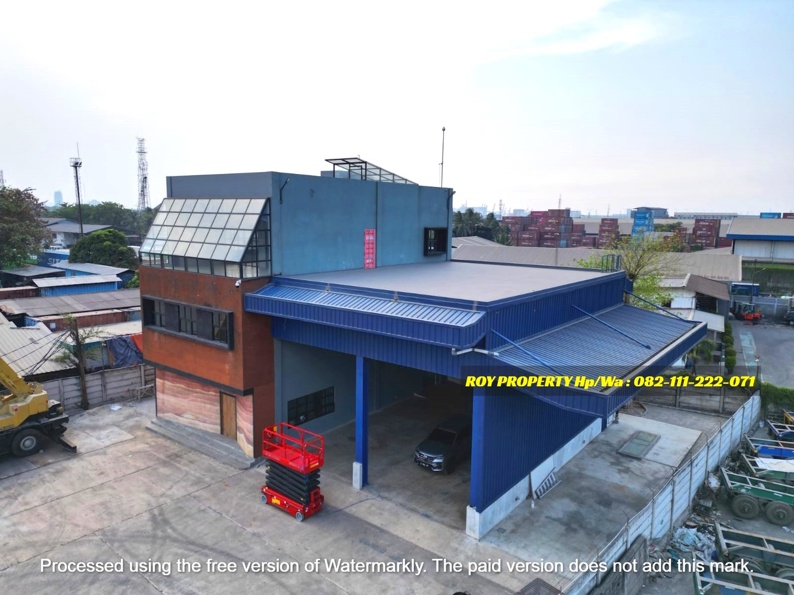 Dijual Gudang di Cakung Luas 2200 m2 Fasiltas Gedung Kantor 3 Lantai Baru - 2