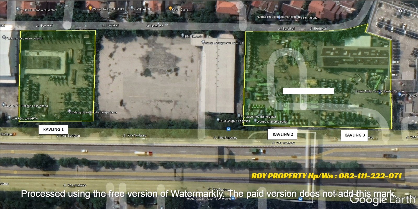 Sewa Tanah Murah di Yos Sudarso Tanjung Priok Jakarta Utara 1.3 Ha Full Paving Blok Ada Gudang - 30