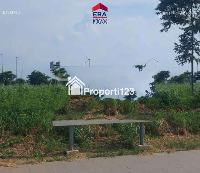 Kavling Komersial Pik2 Wallstreet Avenue 1594m Hadap Boulevard - 5