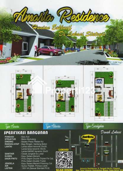 Hunian Rumah Subsidi, Murah, Berkualitas, Lokasi Strategis, Cicilan Flat di citayam - 2