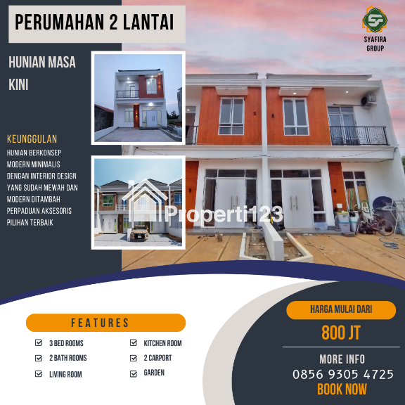 Syafira Sinta Residence 2 lantai free furniture dan free biaya - 6