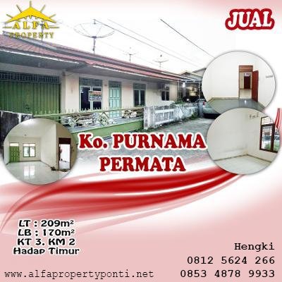 Rumah Purnama Permata, Pontianak, Kalimantan Barat - 1