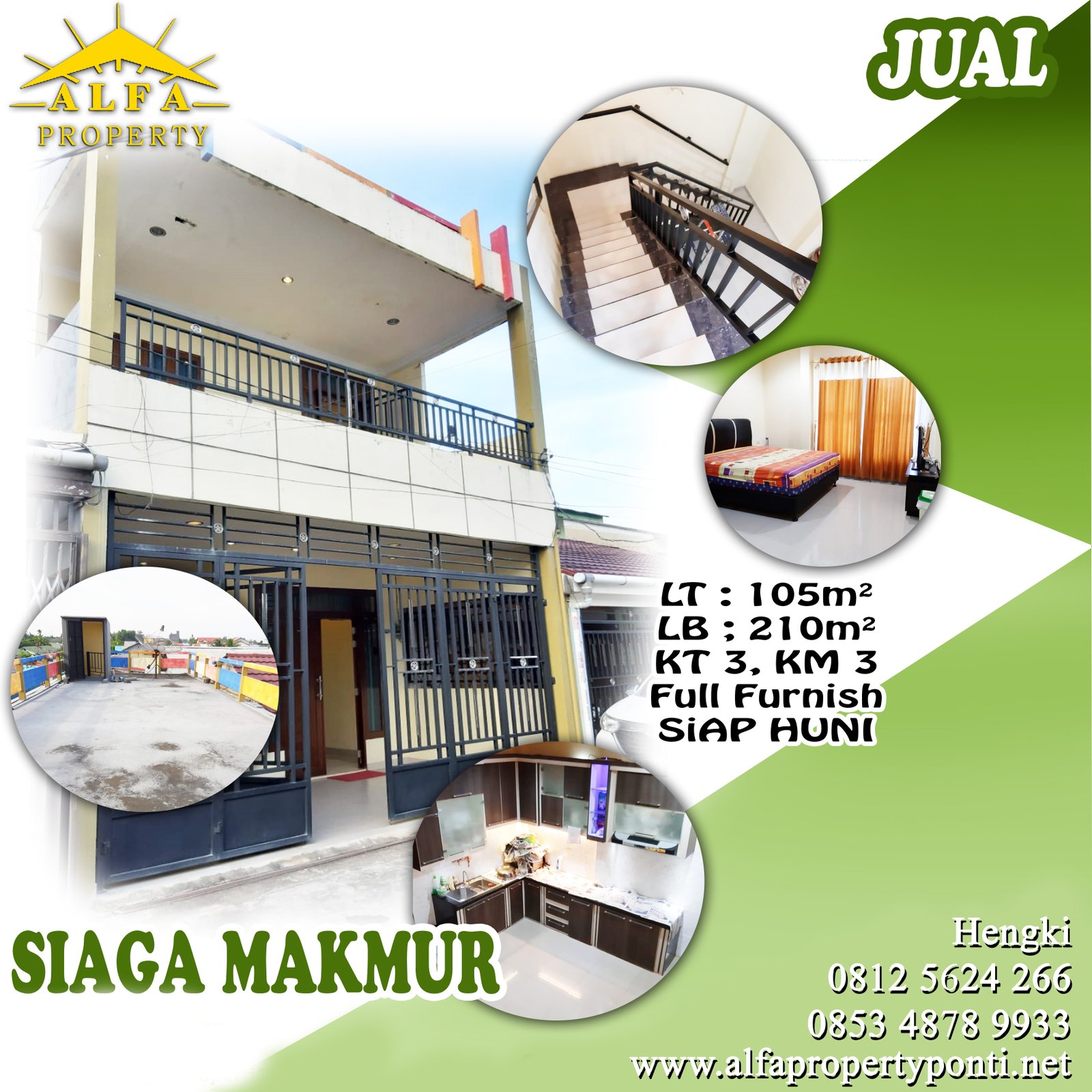 Rumah Siaga Makmur, Pontianak, Kalimantan Barat - 1
