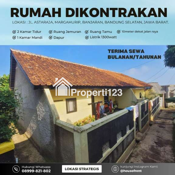 Rumah diKontrakan harga terjangkau Wilayah Banjaran Bandung Selatan Jawa Barat - 2