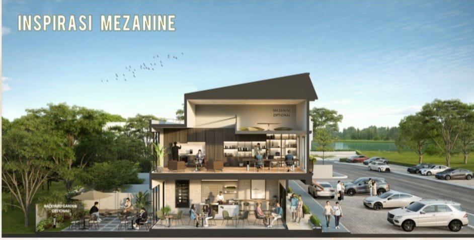 Vanya Avenue Vanya Park Bsd Ruko 2 Lantai Depan Boulevard Danau - 6