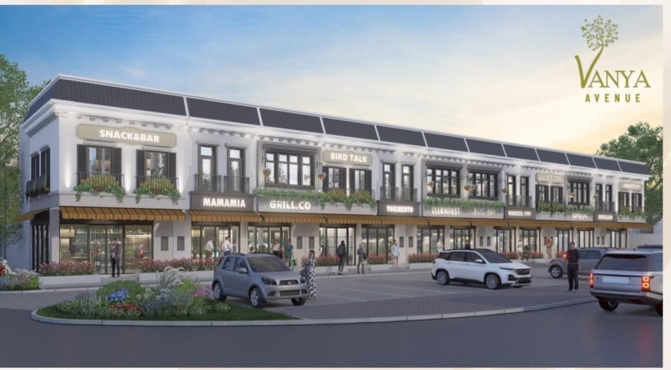 Vanya Avenue Vanya Park Bsd Ruko 2 Lantai Depan Boulevard Danau - 2
