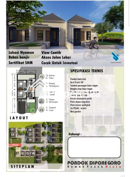 RUMAH SUPER NYAMAN LINGKUNGAN ASRI TEMBALANG SEMARANG - 4
