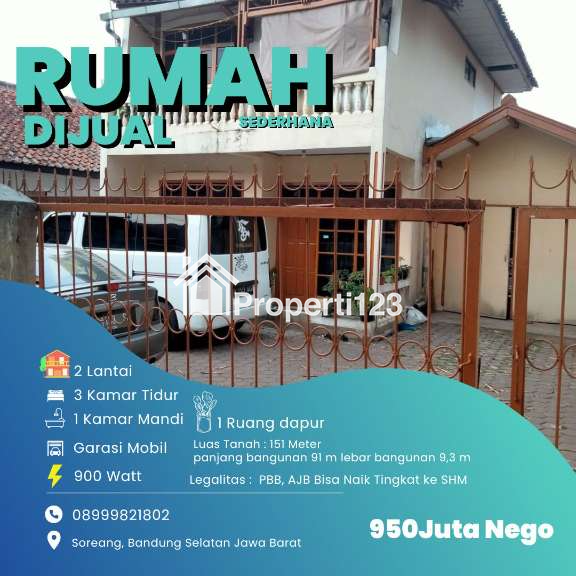 Rumah sederhana dikontrakan/dijual wilayah soreang jawa barat - 5