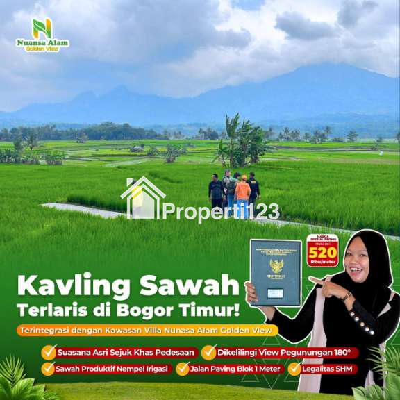 🌺 Tanah Kavling Sawah Murah Legalitas SHM, Harga 520 Ribuan per Meter! 🌟 - 5