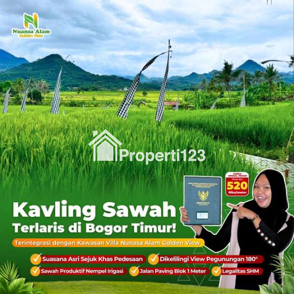 🌺 Tanah Kavling Sawah Murah Legalitas SHM, Harga 520 Ribuan per Meter! 🌟 - 4