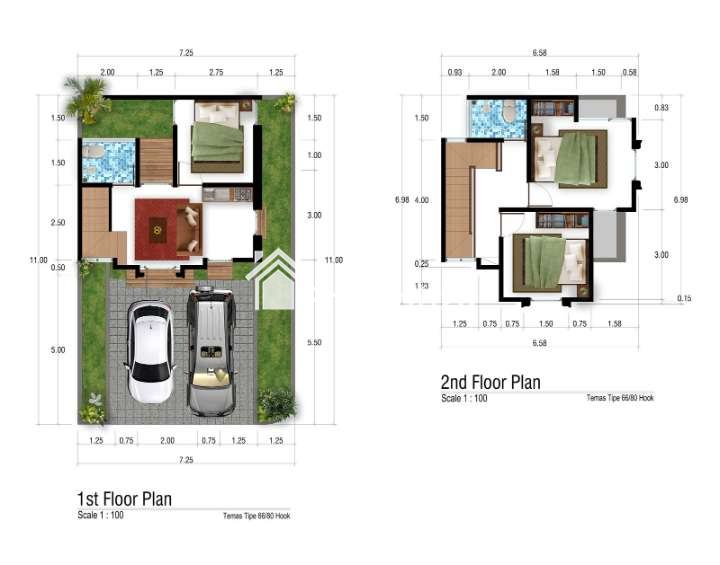 Rumah Villa di Belakang Lippo Mall Batu - 3