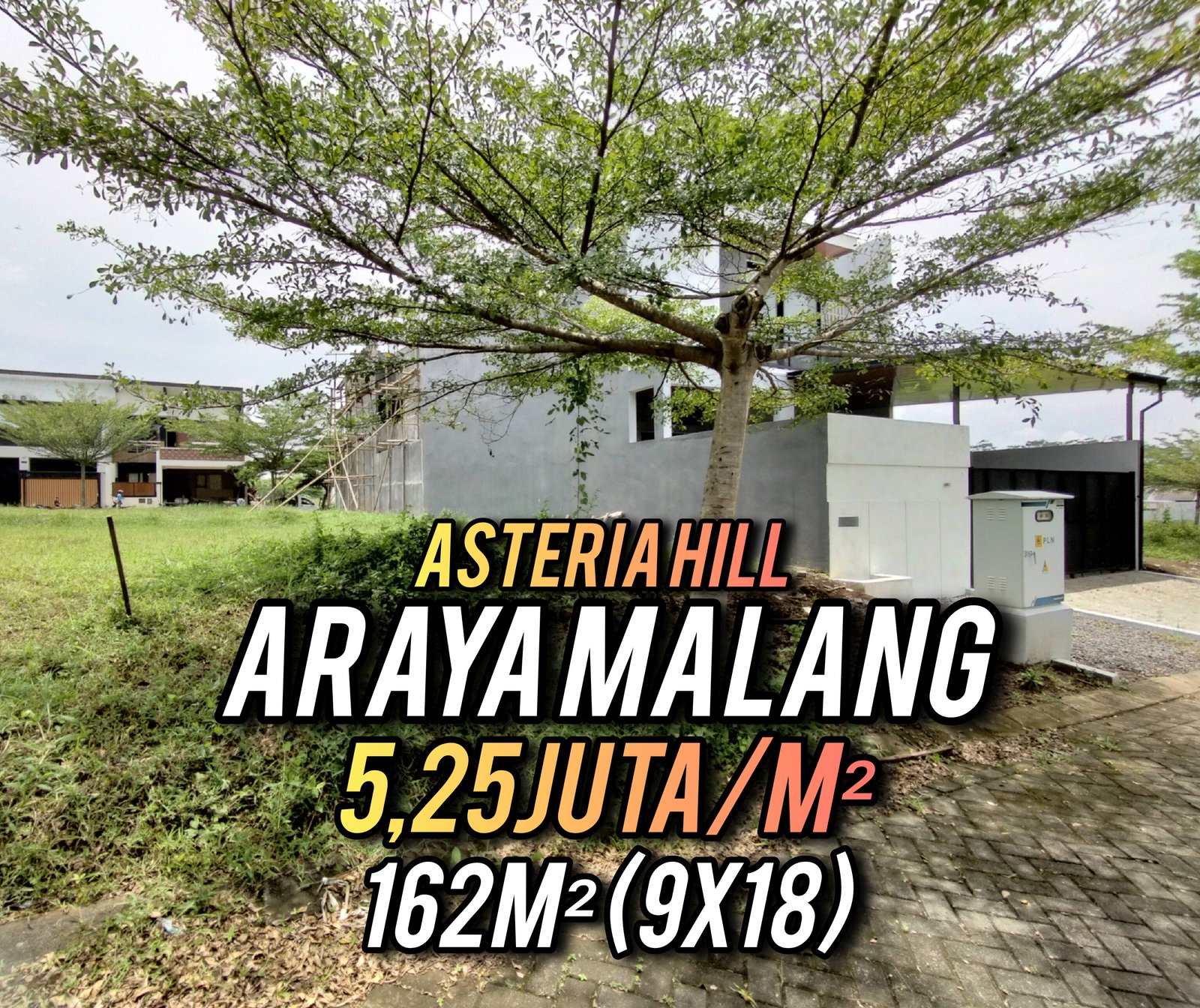 Tanah Dijual Araya Malang Asteria Hill Dekat Binus - 2