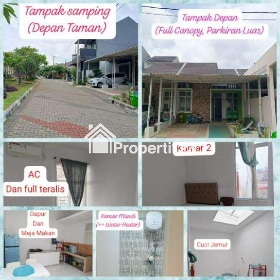 RUMAH DEPAN TAMAN, BUKIT CIMANGGU CITY, CLUSTER SAVANA ARDEA - 1