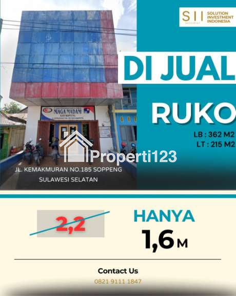 Dijual Ruko Strategis - 1