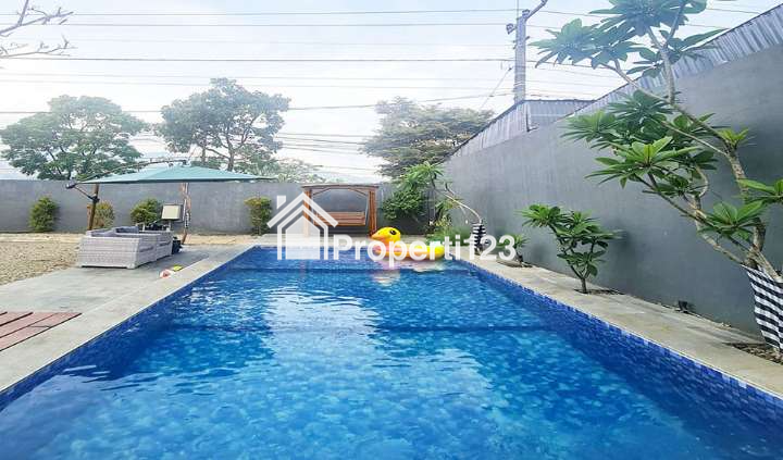 VILLA MODERN NUANSA BALI LENGKAP DENGAN KOLAM RENANG DI JL. RAYA BANJARAN – PANGALENGAN BANDUNG - 9