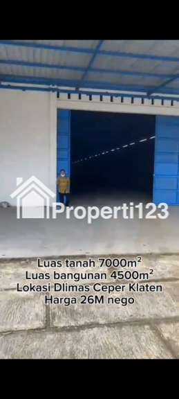 Di jual gudang di ceper klaten - 2