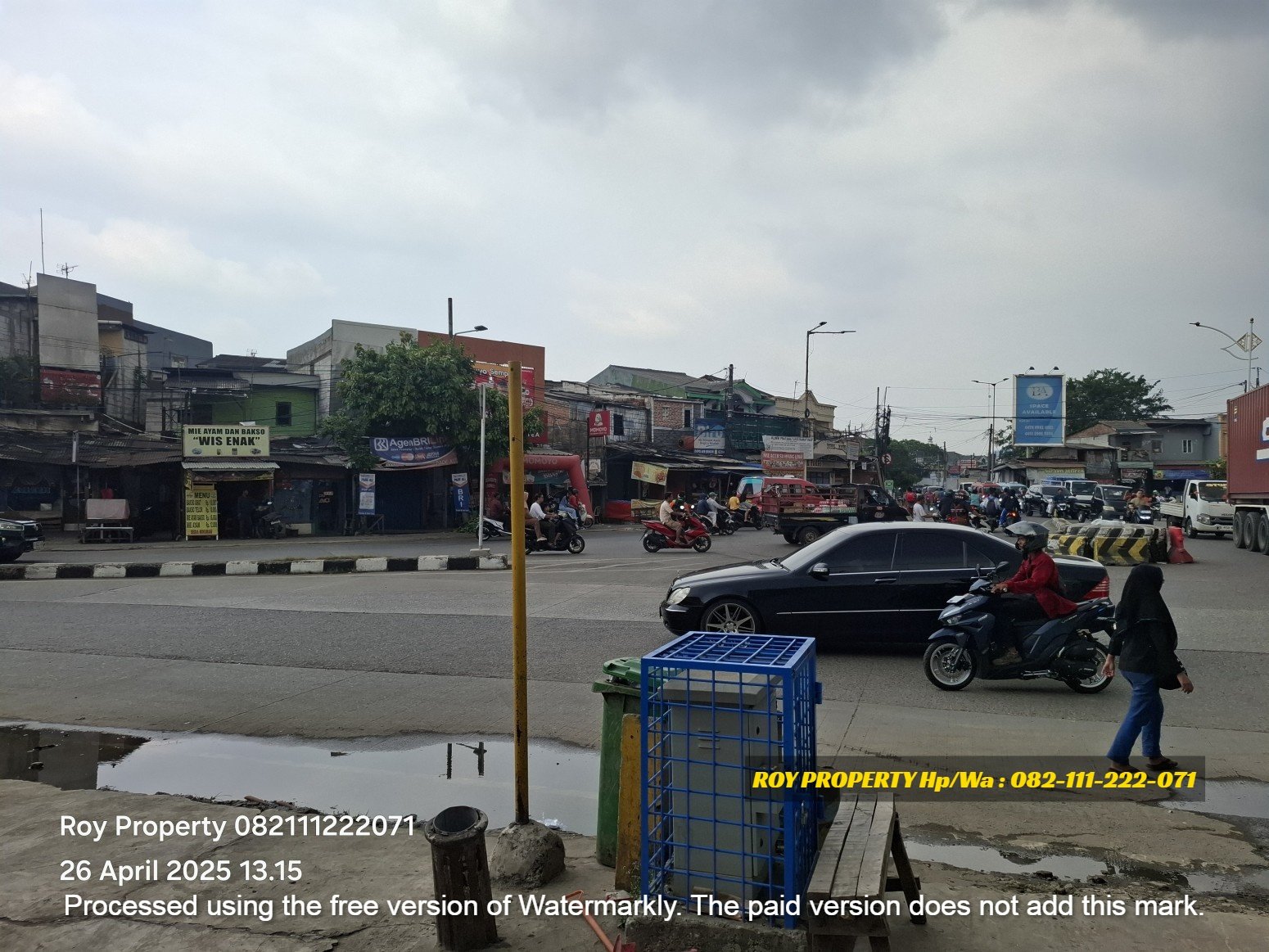 Dijual Tanah di Plumpang Semper Simpang Lima 343 m2 Area Komersil Posisi di Hook - 4