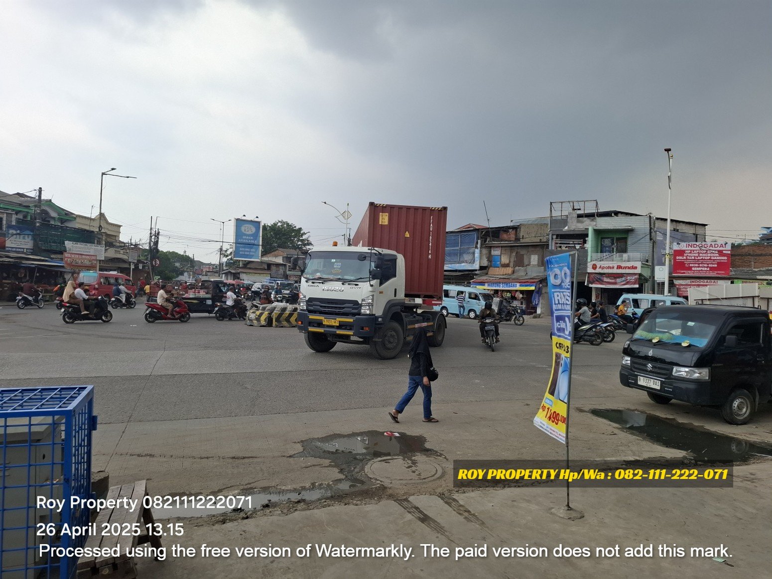 Dijual Tanah di Plumpang Semper Simpang Lima 343 m2 Area Komersil Posisi di Hook - 6