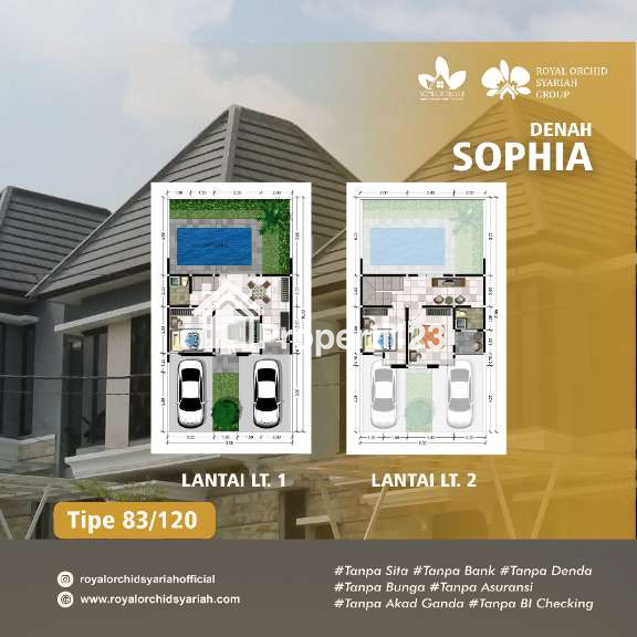 RUMAH TYPE SOPHIA at  ROYAL ORCHID VILLA - 2