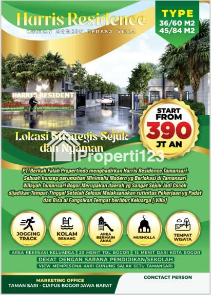 Promo!!! Booking Fee 2juta dapat rumah view pegunungan di bogor - 2