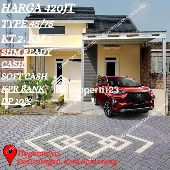 Rumah Ready Siap Huni Super Strategis  Semarang Loaksi Di Pedurungan - 3