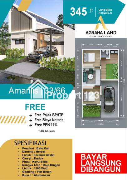 RUMAH KOMERSIL MURAH FREE BIAYA BIAYA - 2