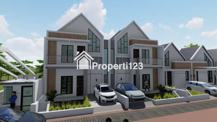 RUMAH 2 LANTAI SCANDINAVIAN TYPE 77/73 PESAN BANGUN KAWASAN ASRI PRAMBANAN - 2