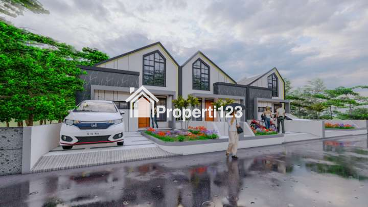 RUMAH PESAN BANGUN SCANDINAVIA CUMA 300 JUTA DI LINGKUNGAN ASRI PRAMBANAN KLATEN - 4