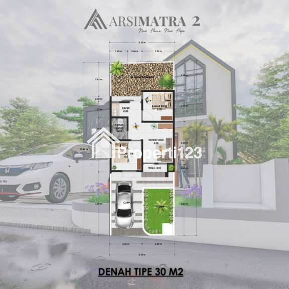 RUMAH PESAN BANGUN SCANDINAVIA CUMA 300 JUTA DI LINGKUNGAN ASRI PRAMBANAN KLATEN - 2