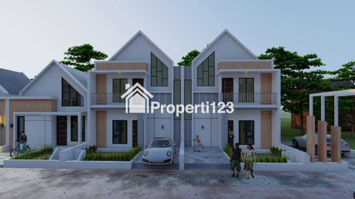 RUMAH 2 LANTAI SIAP BANGUN SIAP KPR SCANDINAVIAN KAWASAN ASRI PRAMBANAN - 4