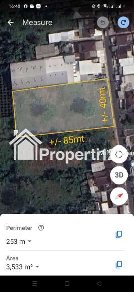 jual tanah strategis pinggir jalan, dekat perumahan elite di malang - 6