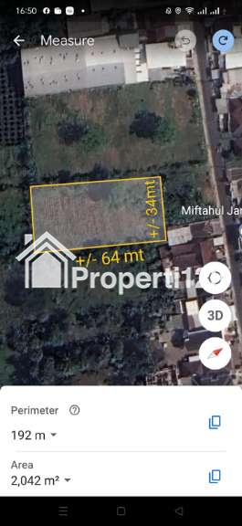 jual tanah strategis pinggir jalan, dekat perumahan elite di malang - 5