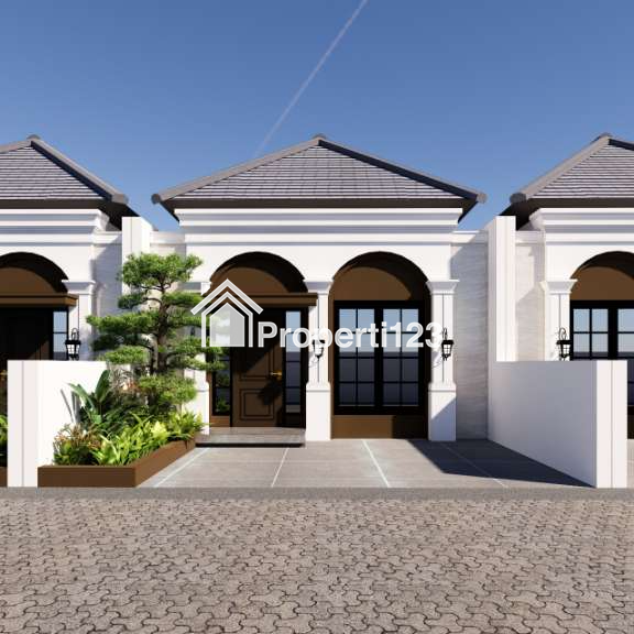 DESAIN AMERICAN CLASSIC RUMAH PESAN BANGUN MULAI 400 JUTAAN AJA DI UTARA CANDI PRAMBANAN - 2